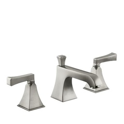 [KOH-454-4V-BN] Kohler 454-4V-BN Memoirs Stately Widespread Lavatory Faucet With Deco Lever Handles