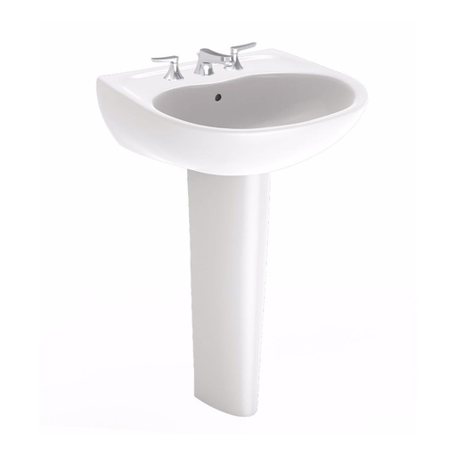 [TOTO-LPT241G#01] TOTO LPT241G Supreme Pedestal Lavatory Sink Cotton