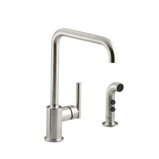 [KOH-7508-VS] Kohler 7508-VS Purist Primary Swing Spout With Spray