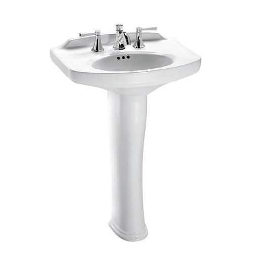 [TOTO-LPT642#01] TOTO LPT642 Dartmouth Pedestal Lavatory Sink Cotton