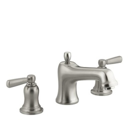 [KOH-T10592-4-BN] Kohler T10592-4-BN Bancroft Deck-Mount Bath Faucet Trim With Metal Lever Handles Valve Not Included