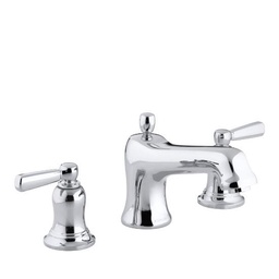 [KOH-T10592-4-CP] Kohler T10592-4-CP Bancroft Deck-Mount Bath Faucet Trim With Metal Lever Handles Valve Not Included