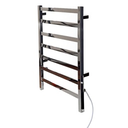 [ICO-K6013E] ICO K6013E Kontour 24&quot;x27&quot; Square Towel Warmer Electrical Plug-In Chrome