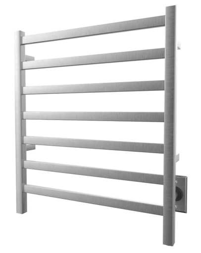 [ICO-K6014W] ICO K6014W Kontour Square Towel Warmer - Brushed Nickel