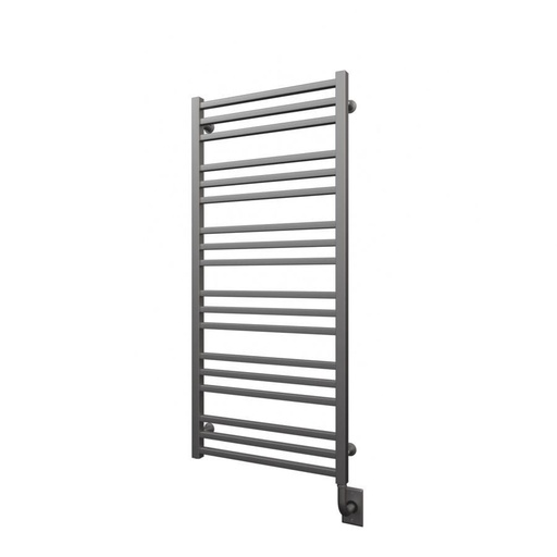 [ICO-W3404] ICO W3404 Tuzio Avento 23.5"x47.5" Towel Warmer, Brushed Nickel Electric Hardwired