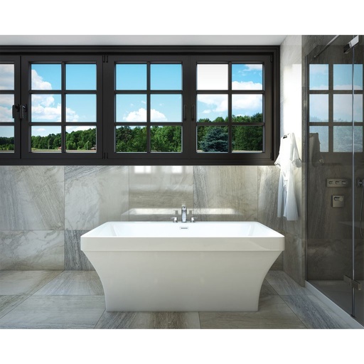 [MIR-CF2005] Mirolin CF2005 Cruz 60" x 33" Freestanding Tub