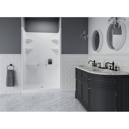 [MIR-MEL41] Mirolin MEL4 Melrose 4 One Piece Shower Stall Without Seat