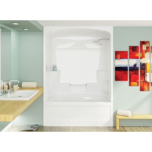 [MIR-KD53R1] Mirolin KD53R Empire Tub Shower White