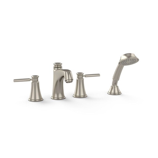 [TOTO-TB211S#BN] TOTO TB211S Keane Four Hole Roman Filler Trim Brushed Nickel