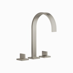 [DOR-20715782-060010] Dornbracht 20715782 Mem Three Hole Lavatory Faucet Platinum Matte