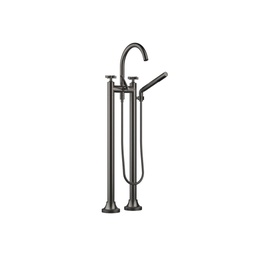 [DOR-25943809-99] Dornbracht 25943809 Vaia Free Standing Tub Spout Dark Platinum Matte