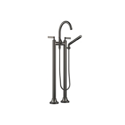 [DOR-25943819-99] Dornbracht 25943819 Vaia Free Standing Tub Spout Dark Platinum Matte