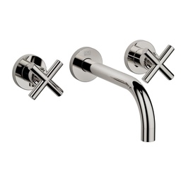 [DOR-36712892-080010] Dornbracht 36712892 Tara Wall Mounted Lavatory Faucet Platinum