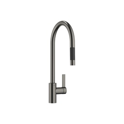 [DOR-33870875-990010] Dornbracht 33870875 Tara Ultra Pull Down Kitchen Faucet Dark Platinum Matte