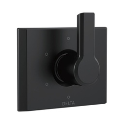 [DEL-T11999-BL] Delta T11999 Pivotal 6 Setting 3 Port Diverter Trim Matte Black