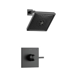 [DEL-T14274-BL] Delta T14274 Zura Monitor 14 Series H2Okinetic Shower Trim Matte Black