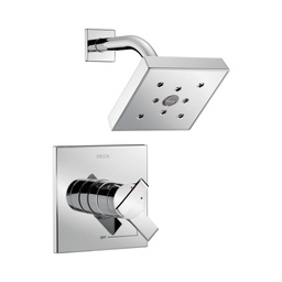 [DEL-T17267] Delta T17267 Ara Monitor 17 Series H2Okinetic Shower Trim Chrome