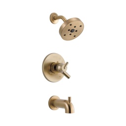 [DEL-T17459-CZ] Delta T17459 Trinsic Monitor 17 Series H2Okinetic Tub And Shower Trim Champagne Bronze