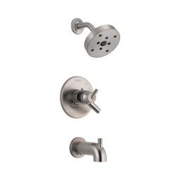 [DEL-T17459-SS] Delta T17459 Trinsic Monitor 17 Series H2Okinetic Tub And Shower Trim Stainless