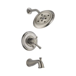 [DEL-T17497-SS] Delta T17497 Cassidy Monitor 17 Series H2Okinetic Tub And Shower Trim Stainless