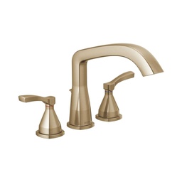 [DEL-T2776-CZ] Delta T2776 Stryke Three Hole Roman Tub Trim Champagne Bronze