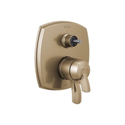 [DEL-T27876-CZLHP] Delta T27876 Stryke 17 Series Integrated Diverter Trim Less Handle Champagne Bronze