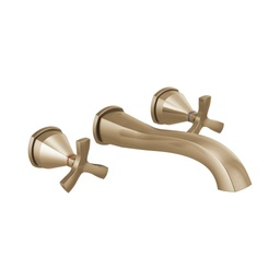 [DEL-T35766LF-CZWL] Delta T35766LF Stryke Wall Mounted Lavatory Trim Champagne Bronze