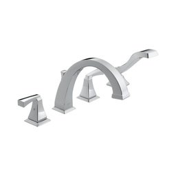 [DEL-T4751] Delta T4751 Dryden Roman Tub with Hand Shower Trim Chrome