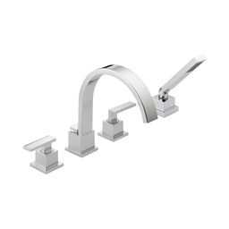 [DEL-T4753] Delta T4753 Vero Roman Tub Trim with Hand Shower Chrome