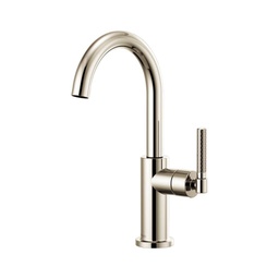 [BRI-61043LF-PN] Brizo 61043LF Litze Arc Spout Bar Faucet Polished Nickel