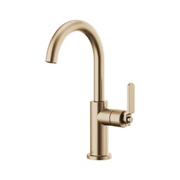 [BRI-61044LF-GL] Brizo 61044LF Litze Arc Spout Bar Faucet Luxe Gold