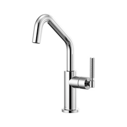 [BRI-61063LF-PC] Brizo 61063LF Litze Angled Spout Knurled Handle Bar Faucet Chrome