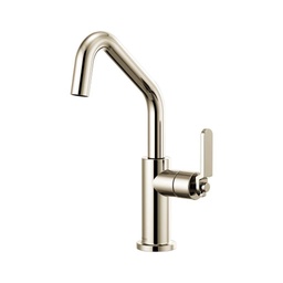 [BRI-61064LF-PN] Brizo 61064LF Litze Angled Spout Bar Faucet Polished Nickel