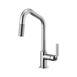 [BRI-63064LF-PC] Brizo 63064LF Litze Pull Down Angled Spout Kitchen Faucet Chrome