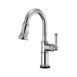 [BRI-64925LF-PC] Brizo 64925LF Artesso Smart Touch Pull Down Prep Faucet Chrome