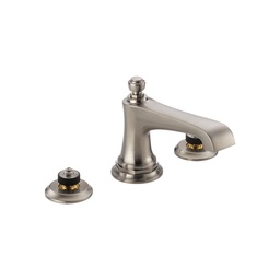 [BRI-65360LF-NKLHP] Brizo 65360LF Rook Widespread Lavatory Faucet Less Handles