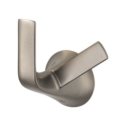 [BRI-693550-NK] Brizo 693550 Sotria Double Robe Hook Luxe Nickel