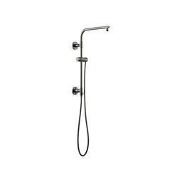 [BRI-80092-SL] Brizo 80092 Euro Round Shower Column Luxe Steel