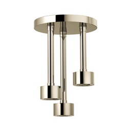 [BRI-81335-PN] Brizo 81335 Ceiling Mount Pendant Raincan Showerhead Polished Nickel