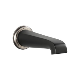 [BRI-RP78582NKBL] Brizo RP78582 Rook Non Diverter Tub Spout Luxe Nickel / Matte Black