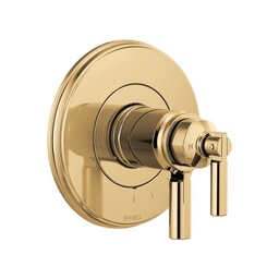 [BRI-T60076-PG] Brizo T60076 Invari Tempassure Thermostatic Valve Trim Polished Gold