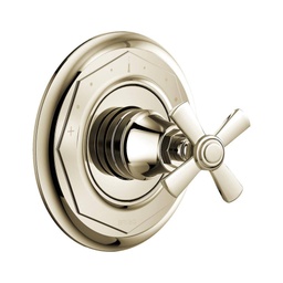 [BRI-T66T061-PN] Brizo T66T061 Rook Thermostatic Valve Trim Cross Polished Nickel