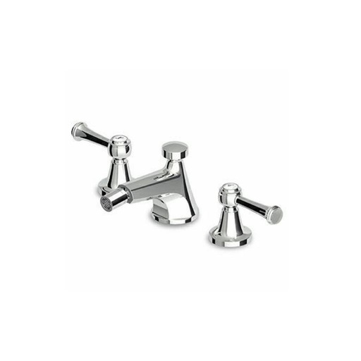 [ZUC-ZAL370.1880] Zucchetti ZAL370.1880 Agor Three Hole Bidet Mixer Chrome