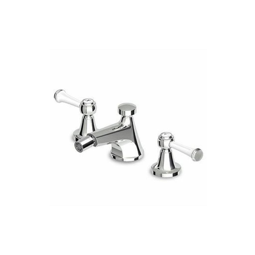 [ZUC-ZAM370.1880] Zucchetti ZAM370.1880 Agor Three Hole Bidet Mixer Chrome