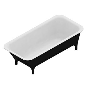 [KOS-1MP202NE.1900] KOS 1MP202NE.1900 Morphing Collection Free Standing Bathtub Black