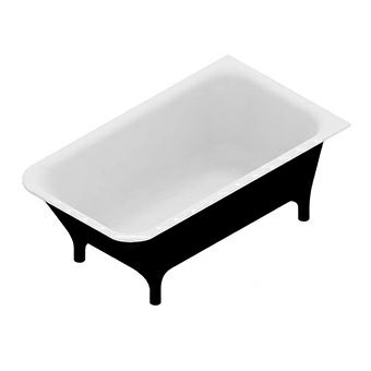 [KOS-1MP305NE.1900] KOS 1MP305NE.1900 Morphing Collection Free Standing Bathtub Black