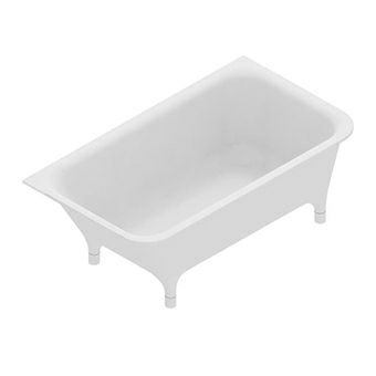 [KOS-1MP306BI.1900] KOS 1MP306BI.1900 Morphing Collection Free Standing Bathtub White