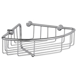 [LAL-3381BG] Laloo 3381BG Corner Wire Basket Brushed Gold