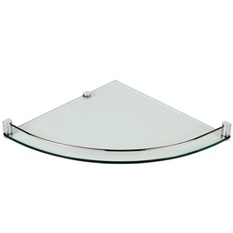 [LAL-5611TGD] Laloo 5611TGD Single Corner Shelf Polished Gold