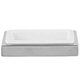 [LAL-J1885BG] Laloo J1885BG Jazz Soap Dish And Holder Brushed Gold